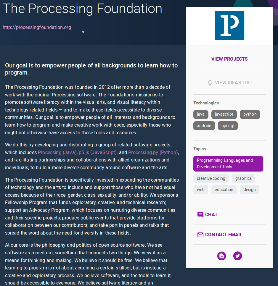 The Processing Foundation
